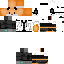 Minecraft skin texture, 64x64 pixels