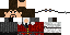 Minecraft skin texture, 64x32 legacy pixels