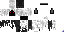 Minecraft skin texture, 64x32 legacy pixels