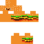 Minecraft skin texture, 64x64 pixels