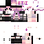 Minecraft skin texture, 64x64 pixels