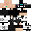 Minecraft skin texture, 64x64 pixels