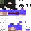 Minecraft skin texture, 64x64 pixels