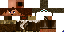 Minecraft skin texture, 64x32 legacy pixels