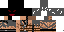 Minecraft skin texture, 64x32 legacy pixels