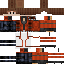 Minecraft skin texture, 64x64 pixels