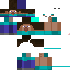 Minecraft skin texture, 64x64 pixels