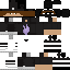Minecraft skin texture, 64x64 pixels