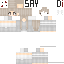Minecraft skin texture, 64x64 pixels