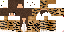 Minecraft skin texture, 64x32 legacy pixels
