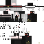 Minecraft skin texture, 64x64 pixels