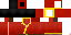 Minecraft skin texture, 64x32 legacy pixels