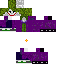 Minecraft skin texture, 64x64 pixels