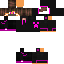 Minecraft skin texture, 64x64 pixels