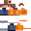 Minecraft skin texture, 64x64 pixels
