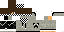Minecraft skin texture, 64x32 legacy pixels