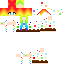 Minecraft skin texture, 64x64 pixels