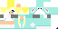 Minecraft skin texture, 64x32 legacy pixels