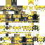 Minecraft skin texture, 64x64 pixels