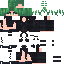 Minecraft skin texture, 64x64 pixels