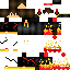 Minecraft skin texture, 64x64 pixels