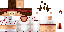 Minecraft skin texture, 64x32 legacy pixels