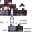 Minecraft skin texture, 64x64 pixels