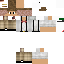 Minecraft skin texture, 64x64 pixels