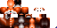 Minecraft skin texture, 64x32 legacy pixels