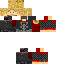 Minecraft skin texture, 64x64 pixels