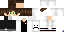 Minecraft skin texture, 64x32 legacy pixels