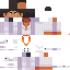 Minecraft skin texture, 64x64 pixels