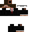 Minecraft skin texture, 64x64 pixels
