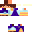 Minecraft skin texture, 64x64 pixels