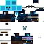 Minecraft skin texture, 64x64 pixels