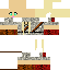 Minecraft skin texture, 64x64 pixels