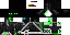 Minecraft skin texture, 64x32 legacy pixels