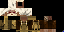 Minecraft skin texture, 64x32 legacy pixels