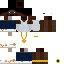 Minecraft skin texture, 64x64 pixels