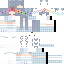 Minecraft skin texture, 64x64 pixels