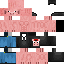 Minecraft skin texture, 64x64 pixels
