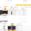 Minecraft skin texture, 64x64 pixels