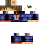 Minecraft skin texture, 64x64 pixels