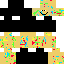 Minecraft skin texture, 64x64 pixels