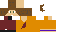 Minecraft skin texture, 64x32 legacy pixels