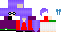 Minecraft skin texture, 64x32 legacy pixels