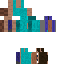 Minecraft skin texture, 64x64 pixels