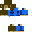 Minecraft skin texture, 64x64 pixels