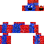 Minecraft skin texture, 64x64 pixels