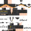 Minecraft skin texture, 64x64 pixels